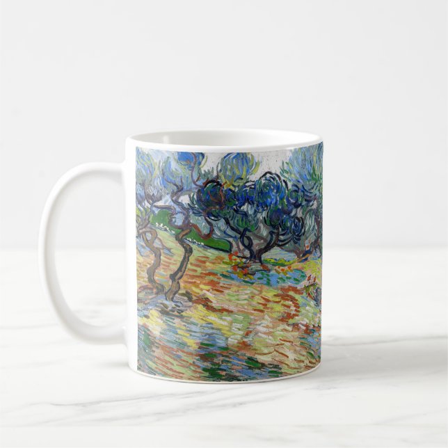 Mug Vincent van Gogh - Oliviers : Ciel bleu vif (Gauche)