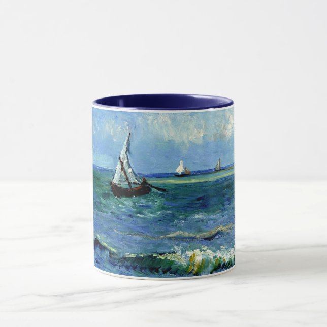 Mug Vincent van Gogh - Paysage marin (Centre)