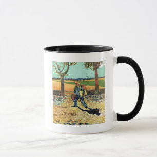 Mug Vincent Van Gogh - Peintre en route pour son trava