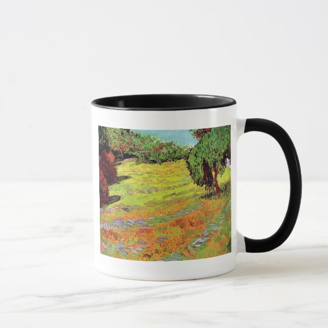Mug Vincent Van Gogh - Pelouse ensoleillée dans un par (Droite)