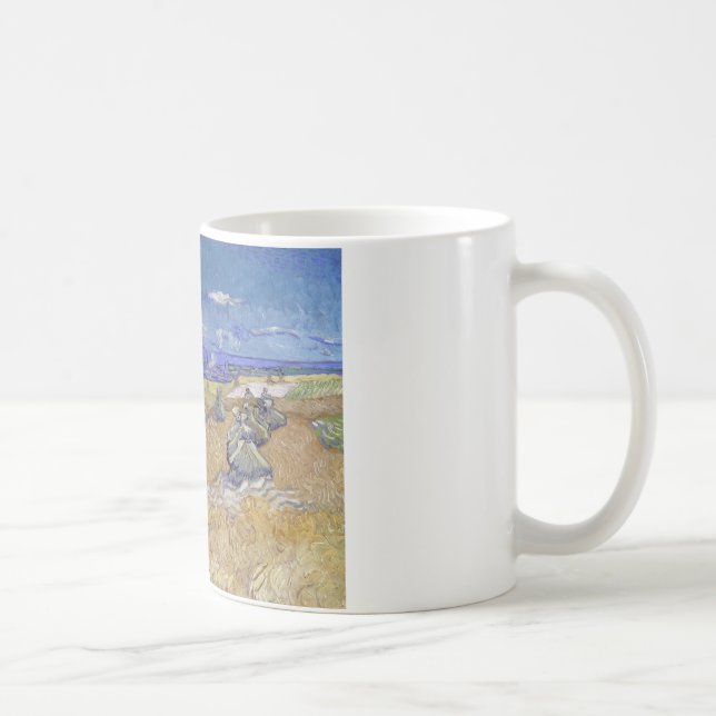 Mug Vincent van Gogh - Pile de blé avec faucheuse (Droite)