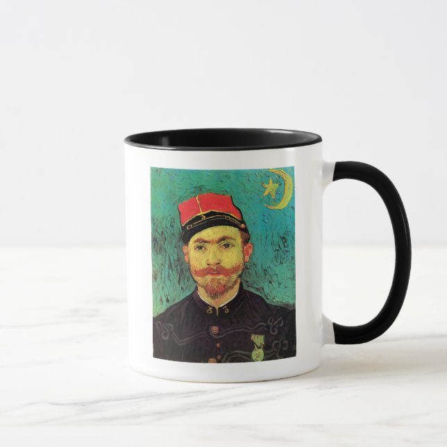 Mug Vincent Van Gogh - Portrait de Milliet - Beaux-Art (Droite)