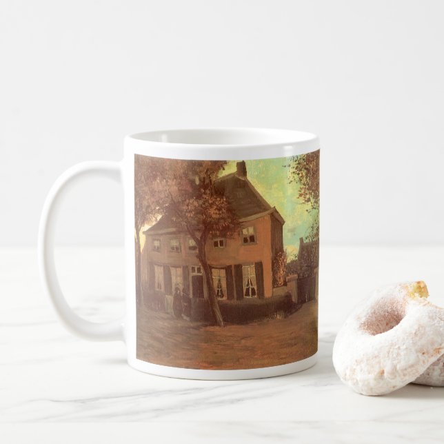 Mug Vincent van Gogh - Presbytère de Nuenen (Avec donut)
