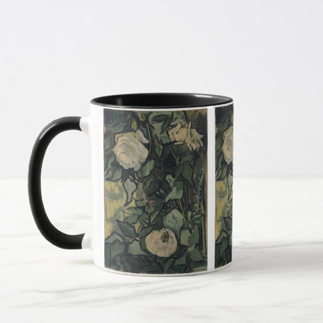 Mug Vincent van Gogh - Roses et Scarabée (Gauche)
