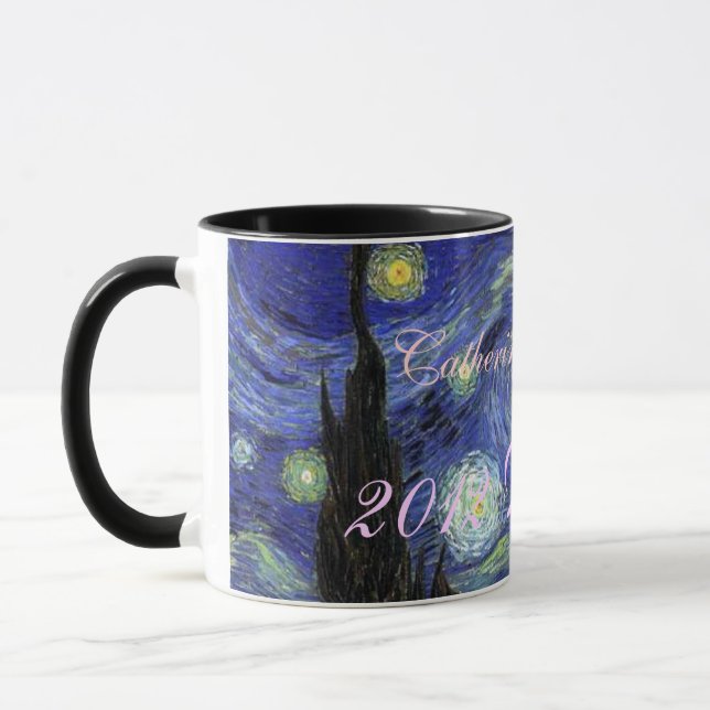 Mug Vincent van Gogh, Starry Night (Gauche)