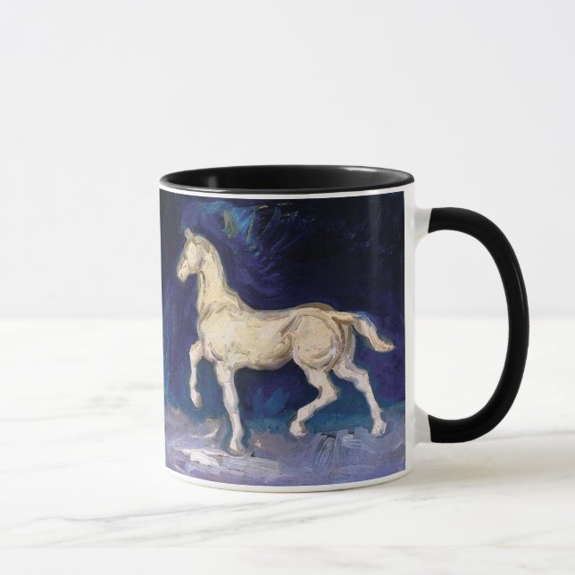 Mug Vincent Van Gogh - Statuette en plâtre d'un cheval (Droite)