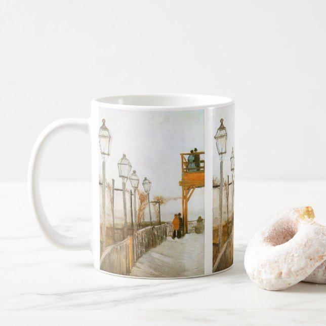 Mug Vincent van Gogh - Terrasse et belvédère (Avec donut)