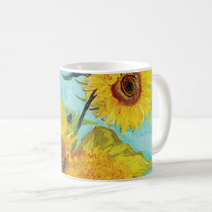 Mug Vincent Van Gogh Trois tournesols dans un vase Art