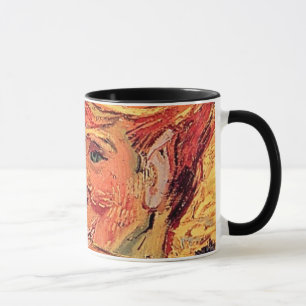 Mug Vincent Van Gogh - Un jeune homme aux cornes