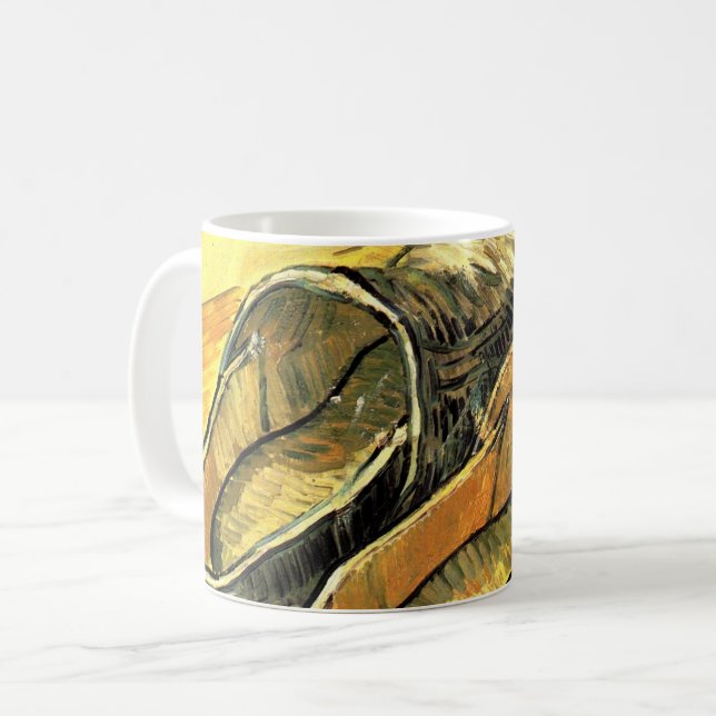 Mug Vincent van Gogh - Une paire de sabots en cuir (Devant gauche)