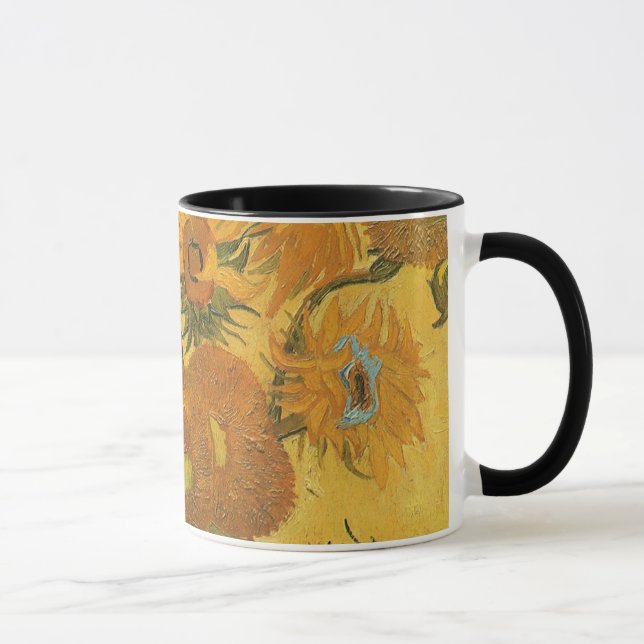 Mug Vincent van Gogh - Vase avec quinze tournesols (Droite)
