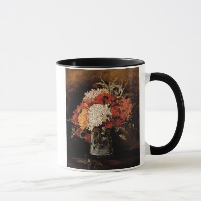 Mug Vincent Van Gogh - Vase de fleurs avec oeillets -  (Droite)