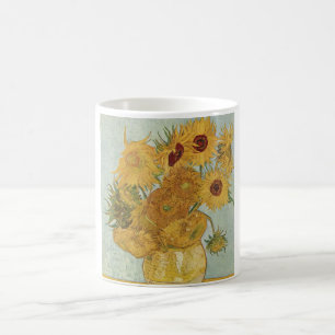 Mug Vincent van Gogh Vase de vie morte avec des tourne