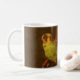 Mug Vincent van Gogh - Vie morte avec perroquet vert