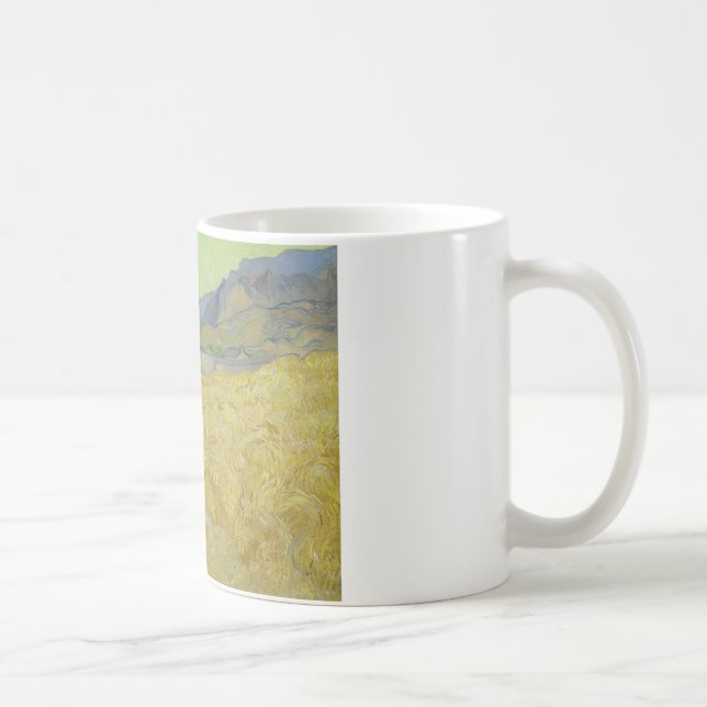 Mug Vincent van Gogh - Wheatfield avec une Faucheuse (Droite)