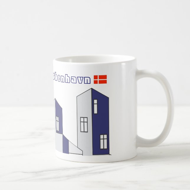 Mug Vinduer de København - fenêtres de Copenhague (Droite)