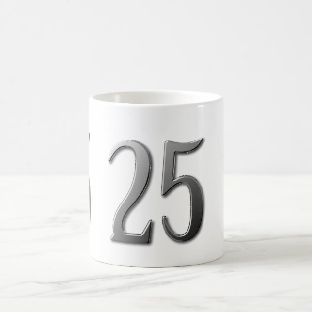 Mug Vingt-cinq 25e anniversaire (Centre)