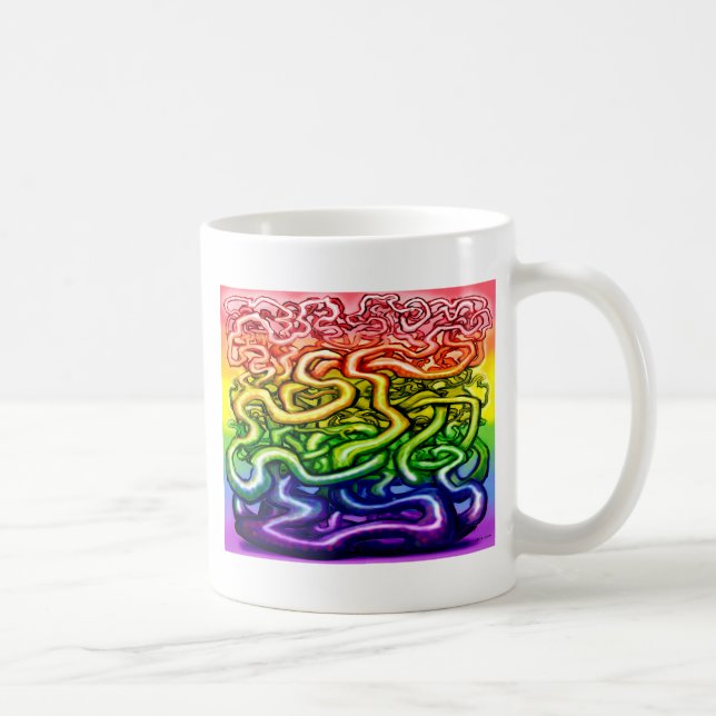 Mug Vins LGBQT Arc-en-ciel (Droite)