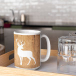 Mug Vintaga Beauté Bois & Cerfs<br><div class="desc">Ce magnifique morceau allie le charme intemporel du bois patiné à la grâce et à la majesté d'une silhouette de cerf,  créant un ajout unique et captivant à votre décor maison.</div>
