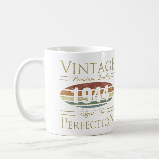 Mug Vintage 1944 80e anniversaire (Gauche)