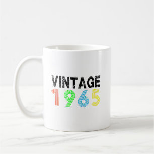 Mug Vintage 1965 Cadeaux d'anniversaire de 60 ans de 1