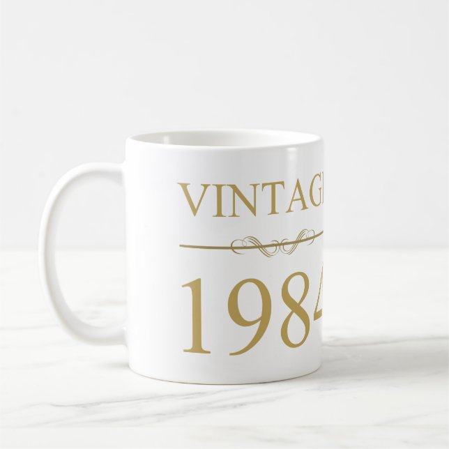 Mug Vintage 1984 40e anniversaire (Gauche)