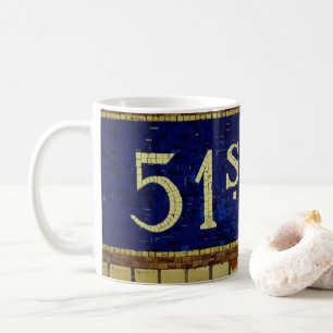 Mug Vintage 51ème rue, Manhattan, New York