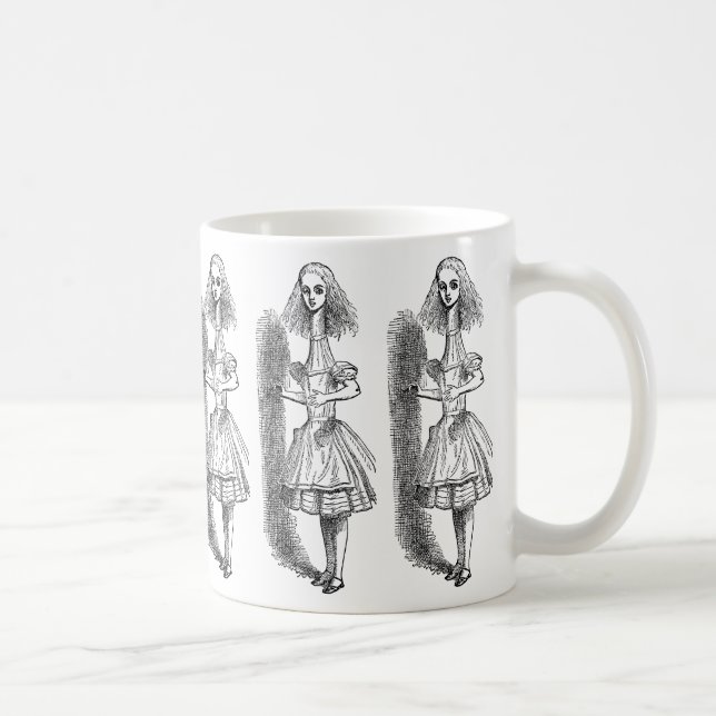 Mug Vintage Alice Adventures in Wonderland par Tenniel (Droite)