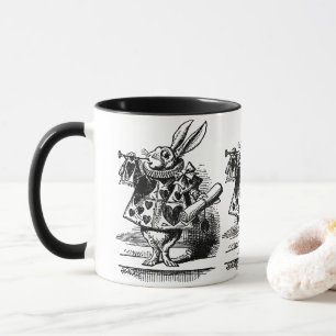 Mug Vintage Alice au pays des merveilles Lapin blanc c