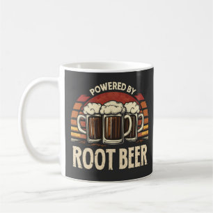 Mug Vintage Alimenté Par Bière Racine Drôle Boire
