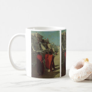 Mug Vintage Amérindien, Hopi Pueblo par Louis Akin