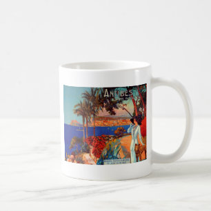 Mug Vintage Antibes Côte d'Azur