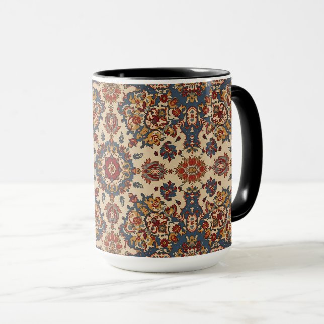 Mug Vintage Antique Persian Oriental Turkish Pattern  (Devant droit)