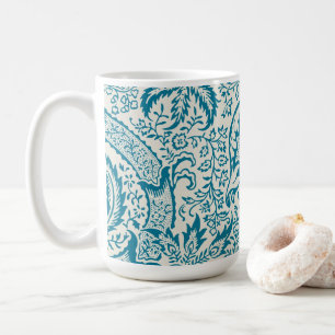 Mug Vintage Antique William Morris Snake's Head Print