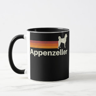 Mug Vintage Appenzeller Retro Maman Papa Chien