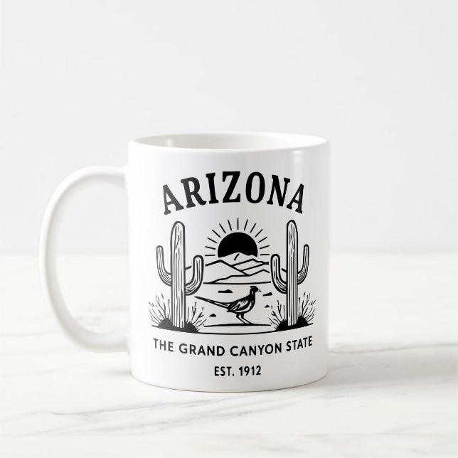 Mug Vintage Arizona Travel (Gauche)