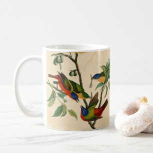Mug Vintage Audubon Peinture Bunting Bird Peinture Gif