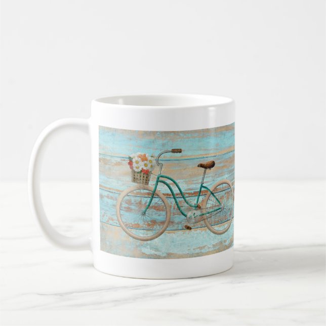 Mug Vintage Beach Cruiser Vélo Vieux Vélo (Gauche)
