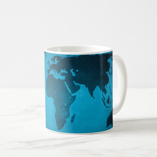 Mug Vintage blue (Devant droit)
