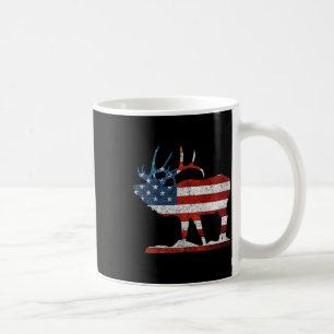 Mug Vintage Bull Elk Chemise American Elk Chasse Cadea
