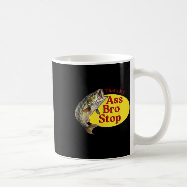 Mug Vintage Ça Mon Bro Stop Funny Fishing (Droite)