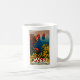 Mug Vintage Capri L'Isola del Sole Italie