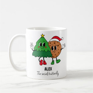 Mug Vintage Caractère de Noël Personnalité personnalis
