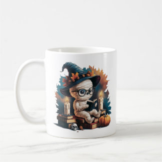 Mug Vintage Cartoon Mummy Gothic, Vibes d'Halloween