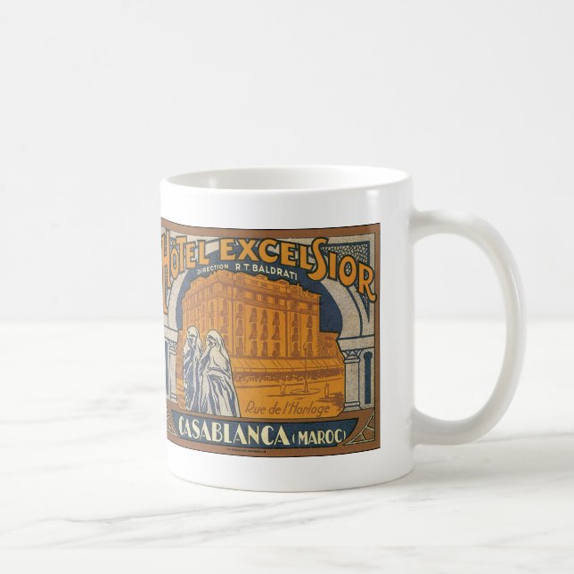 Mug Vintage Casablanca (Droite)