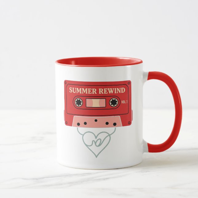 Mug Vintage Cassette Sulmer Cadeau (Droite)