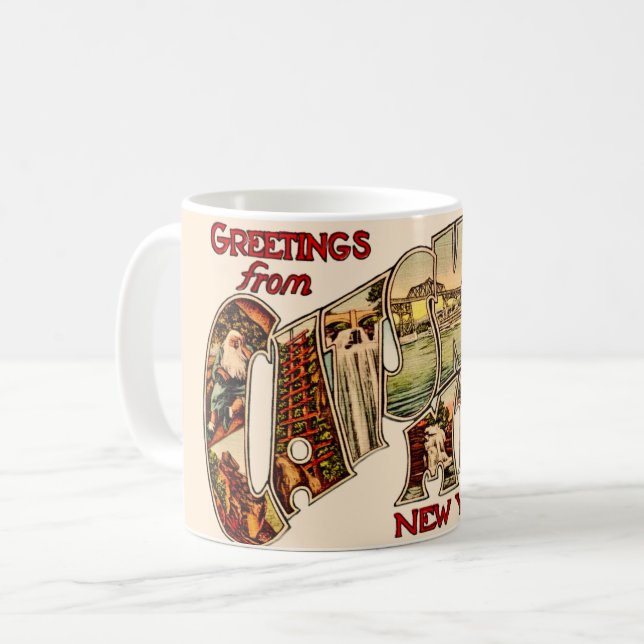 Mug Vintage Catskill Mtns (Devant gauche)