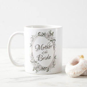 Mug Vintage Cherish Rose Gold Ovale Mère de la Mariée