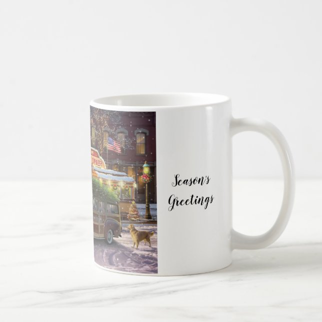 Mug Vintage Christmas Diner (Droite)
