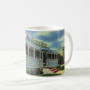 Mug Vintage Classic les années 50 Retro Restaurant Pél